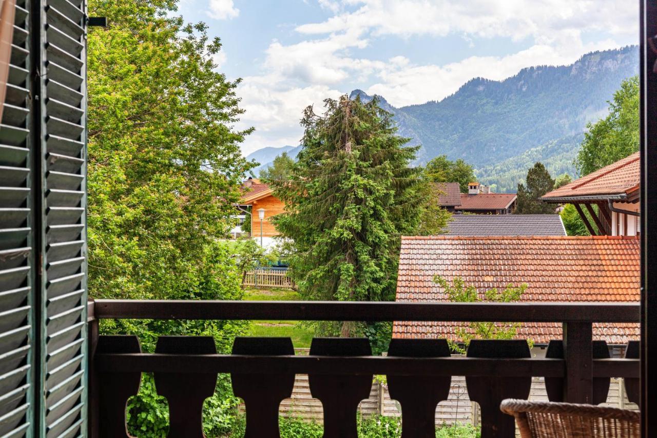 Ferienwohnung Bergblick Unterammergau Exteriér fotografie